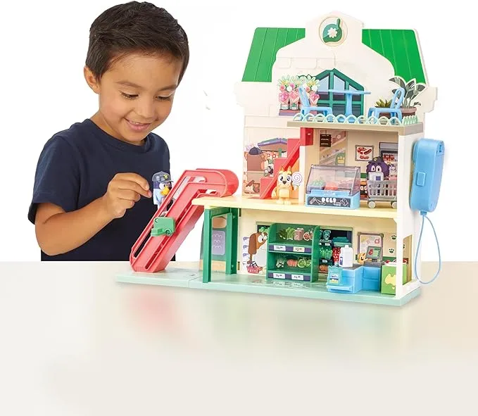 Bluey and Bingo Supermarket Playset