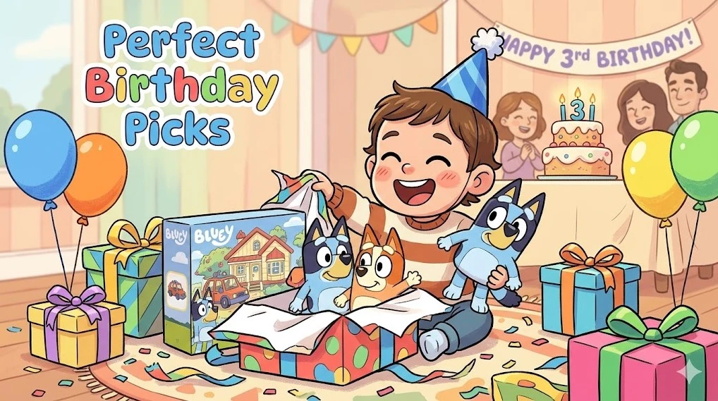 best bluey birthday toys for 3 year old kids